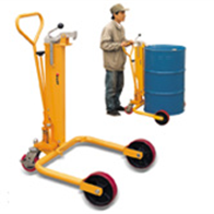 DT型液壓油桶搬運車